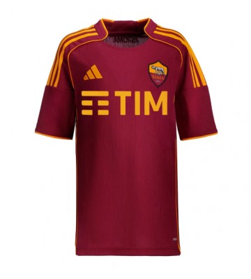 AS Roma Paulo Dybala #21 Hjemmebanetrøje Dame 2025-26 Kortærmet